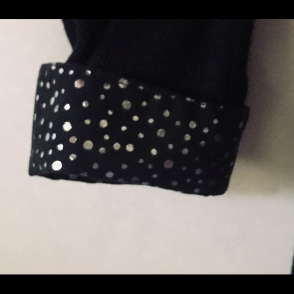 Vintage St John Knit Black Dress Sequins sz 6 USA Original Owner Holiday Dress - Picture 14 of 16